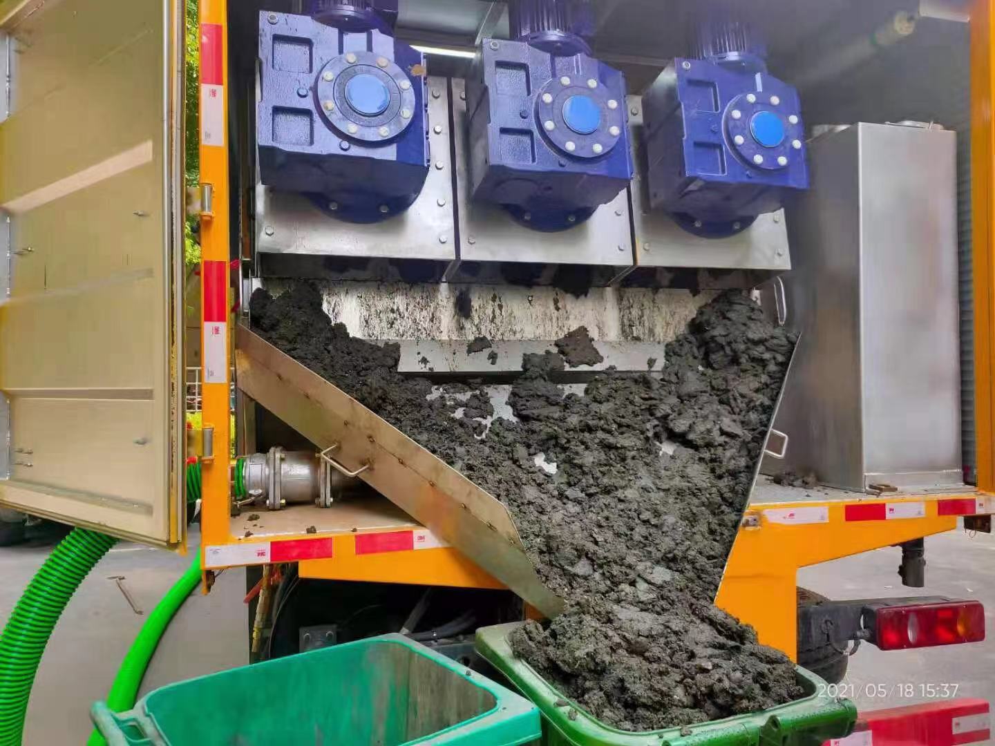 湖里化粪池清掏城市维护站-泥浆净化干湿分离处理